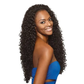 Outre Synthetic Hair Half Wig Quick Weave Penny 26" – Long Length, Easy Install, Natural Look, Lightweight, Everyday Style