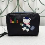 Embroidery Bear Women Bag Japan Popular Bag Handbag Tote Casual Computer Crossbody Bag