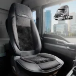 Cooling Beaded Seat Covers for Semi Trucks, Ergonomic Back Support & Anti-Sweat Design, Universal Fit