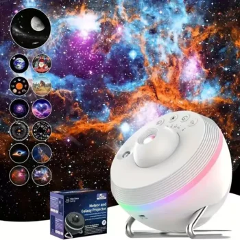 New Meteor 13 in 1 Planetarium Star Clear Night Light Lamp with Star Sky Effects Timer for Home Bedroom Sleep Kid Adult Gift